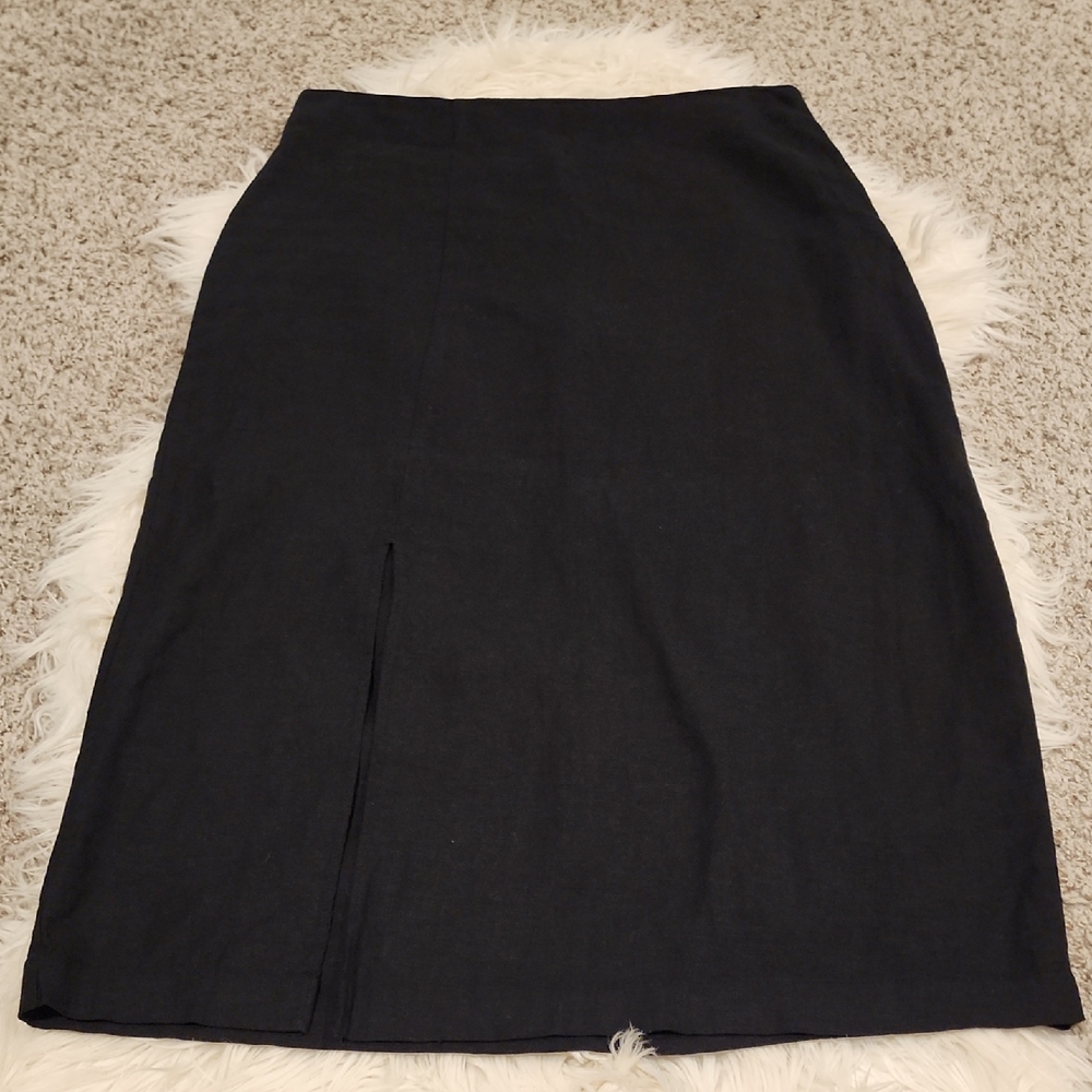 H&M Linen Blend Skirt